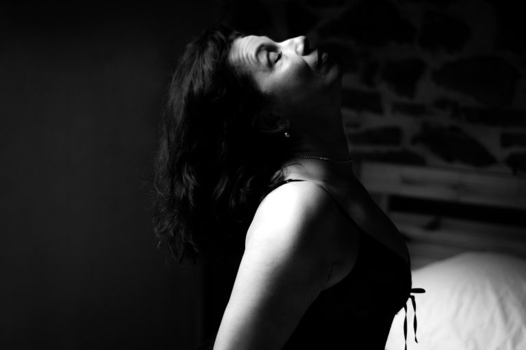 portrait intimiste de femme